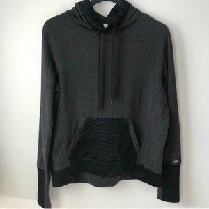 ALO Yoga Hoodie Black & Grey